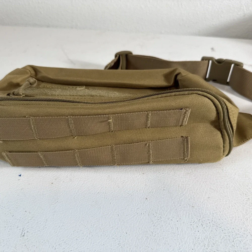 HIGHLAND TACTICAL Butt Pack Mobility Waist Fanny‎ Pack Tactical CCW Dark Desert